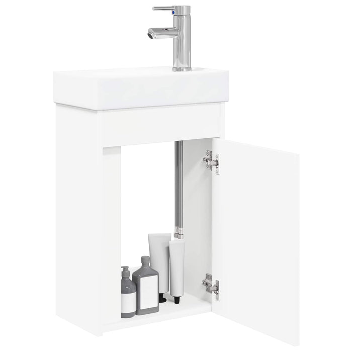 Unitate de baie cu robinet Alb 40,5 x 22,5 x 62 cm - WALTI WALTI