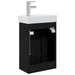 Unitate de baie cu robinet Stejar Negru 40,5 x 22,5 x 62 cm - WALTI WALTI