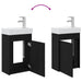 Unitate de baie cu robinet Stejar Negru 40,5 x 22,5 x 62 cm - WALTI WALTI