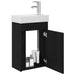 Unitate de baie cu robinet Stejar Negru 40,5 x 22,5 x 62 cm - WALTI WALTI