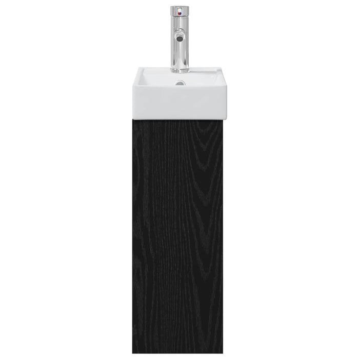 Unitate de baie cu robinet Stejar Negru 40,5 x 22,5 x 62 cm - WALTI WALTI