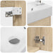 Unitate de baie cu robinet Stejar Sonoma 40,5 x 22,5 x 62 cm - WALTI WALTI