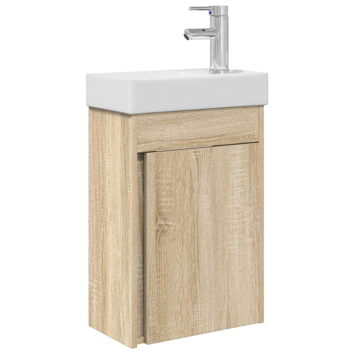 Unitate de baie cu robinet Stejar Sonoma 40,5 x 22,5 x 62 cm - WALTI WALTI