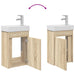 Unitate de baie cu robinet Stejar Sonoma 40,5 x 22,5 x 62 cm - WALTI WALTI