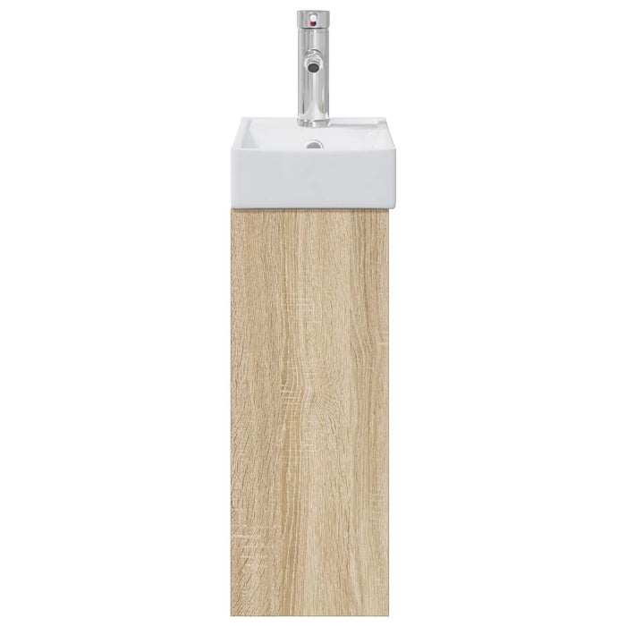 Unitate de baie cu robinet Stejar Sonoma 40,5 x 22,5 x 62 cm - WALTI WALTI