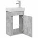 Unitate de baie cu robinet Gri Beton 40,5 x 22,5 x 62 cm - WALTI WALTI