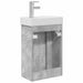 Unitate de baie cu robinet Gri Beton 40,5 x 22,5 x 62 cm - WALTI WALTI
