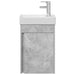 Unitate de baie cu robinet Gri Beton 40,5 x 22,5 x 62 cm - WALTI WALTI