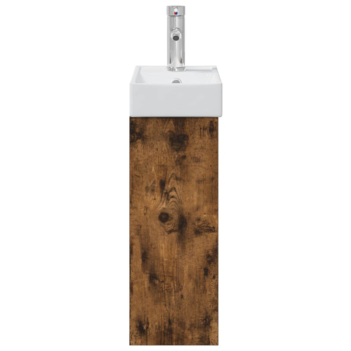 Unitate de baie cu robinet Stejar fumuriu 40,5 x 22,5 x 62 cm - WALTI WALTI
