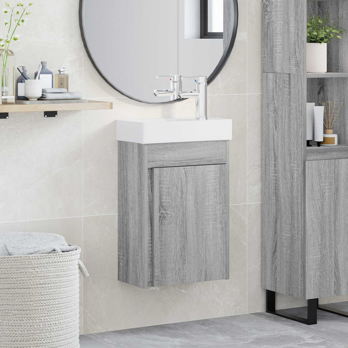 Unitate de baie cu robinet Sonoma gri 40,5 x 22,5 x 62 cm - WALTI WALTI