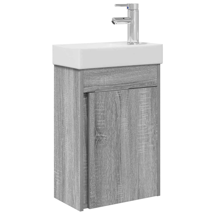 Unitate de baie cu robinet Sonoma gri 40,5 x 22,5 x 62 cm - WALTI WALTI
