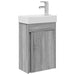 Unitate de baie cu robinet Sonoma gri 40,5 x 22,5 x 62 cm - WALTI WALTI