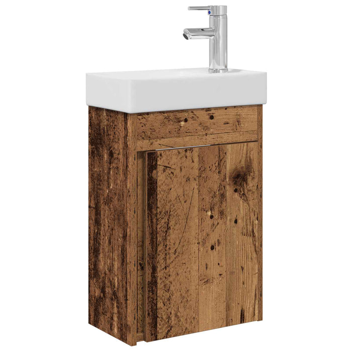 Unitate de baie cu robinet Lemn vechi 40,5 x 22,5 x 62 cm - WALTI WALTI