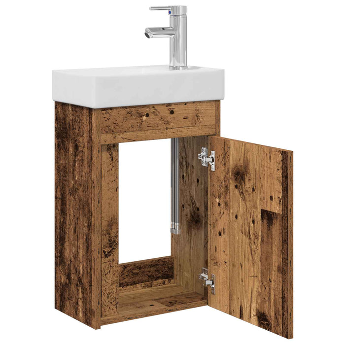 Unitate de baie cu robinet Lemn vechi 40,5 x 22,5 x 62 cm - WALTI WALTI