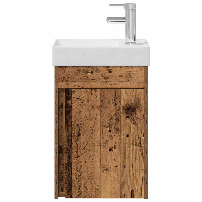 Unitate de baie cu robinet Lemn vechi 40,5 x 22,5 x 62 cm - WALTI WALTI