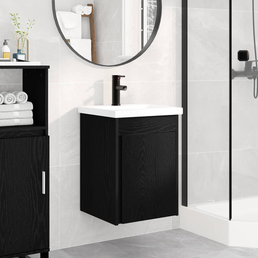 Unitate de baie cu robinet Stejar Negru 42 x 40 x 74,5 cm - WALTI WALTI