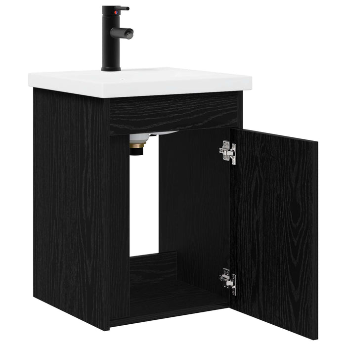 Unitate de baie cu robinet Stejar Negru 42 x 40 x 74,5 cm - WALTI WALTI