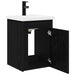 Unitate de baie cu robinet Stejar Negru 42 x 40 x 74,5 cm - WALTI WALTI