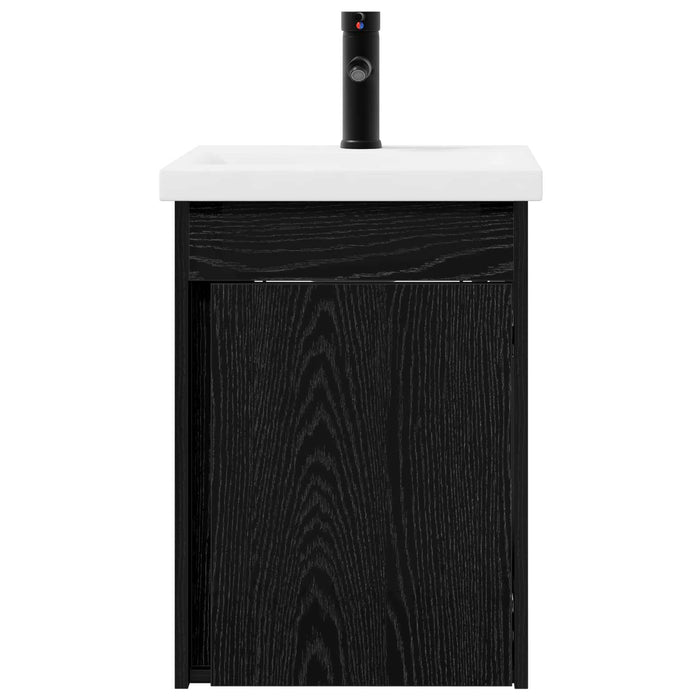 Unitate de baie cu robinet Stejar Negru 42 x 40 x 74,5 cm - WALTI WALTI