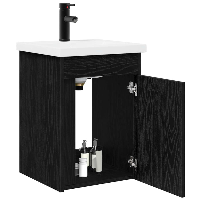 Unitate de baie cu robinet Stejar Negru 42 x 40 x 74,5 cm - WALTI WALTI