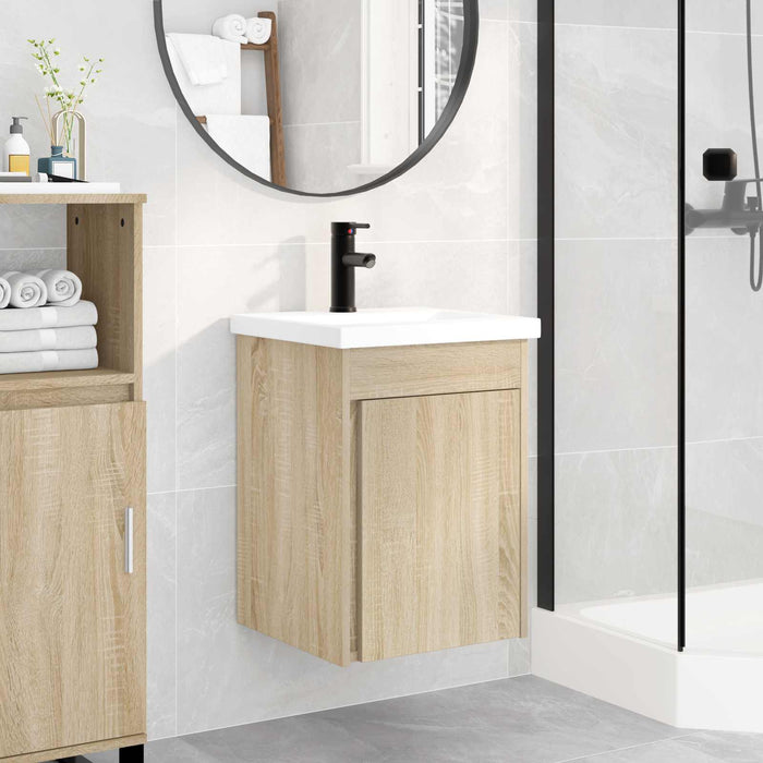 Unitate de baie cu robinet Stejar Sonoma 42 x 40 x 74,5 cm - WALTI WALTI
