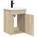Unitate de baie cu robinet Stejar Sonoma 42 x 40 x 74,5 cm - WALTI WALTI