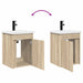 Unitate de baie cu robinet Stejar Sonoma 42 x 40 x 74,5 cm - WALTI WALTI