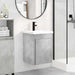 Unitate de baie cu robinet Gri Beton 42 x 40 x 74,5 cm - WALTI WALTI