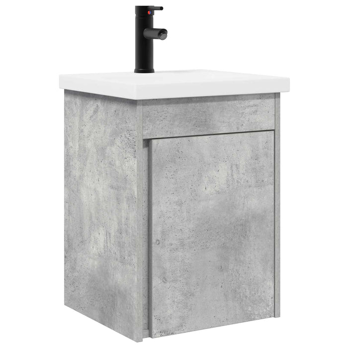 Unitate de baie cu robinet Gri Beton 42 x 40 x 74,5 cm - WALTI WALTI