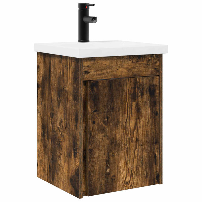 Unitate de baie cu robinet Stejar fumuriu 42 x 40 x 74,5 cm - WALTI WALTI