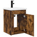 Unitate de baie cu robinet Stejar fumuriu 42 x 40 x 74,5 cm - WALTI WALTI