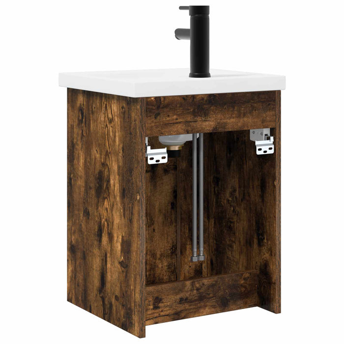 Unitate de baie cu robinet Stejar fumuriu 42 x 40 x 74,5 cm - WALTI WALTI