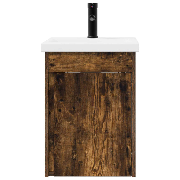 Unitate de baie cu robinet Stejar fumuriu 42 x 40 x 74,5 cm - WALTI WALTI