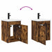 Unitate de baie cu robinet Stejar fumuriu 42 x 40 x 74,5 cm - WALTI WALTI
