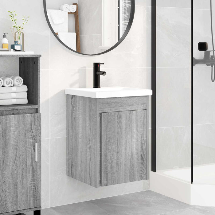 Unitate de baie cu robinet Sonoma gri 42 x 40 x 74,5 cm - WALTI WALTI