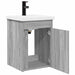 Unitate de baie cu robinet Sonoma gri 42 x 40 x 74,5 cm - WALTI WALTI