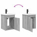 Unitate de baie cu robinet Sonoma gri 42 x 40 x 74,5 cm - WALTI WALTI