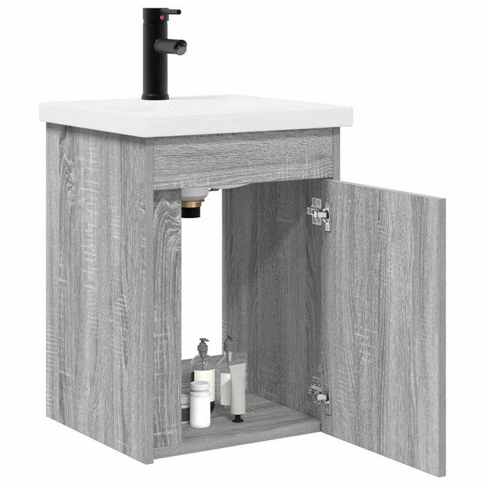 Unitate de baie cu robinet Sonoma gri 42 x 40 x 74,5 cm - WALTI WALTI
