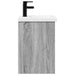 Unitate de baie cu robinet Sonoma gri 42 x 40 x 74,5 cm - WALTI WALTI