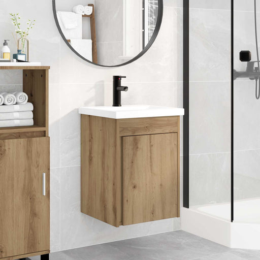 Unitate de baie cu robinet Stejar Artizanal 42 x 40 x 74,5 cm - WALTI WALTI