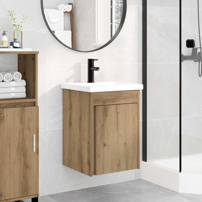 Unitate de baie cu robinet Stejar Artizanal 42 x 40 x 74,5 cm - WALTI WALTI