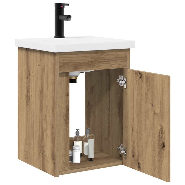 Unitate de baie cu robinet Stejar Artizanal 42 x 40 x 74,5 cm - WALTI WALTI