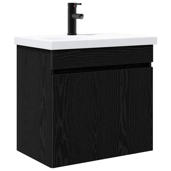 Unitate de baie cu robinet Stejar Negru 61 x 40 x 74,5 cm - WALTI WALTI