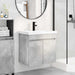 Unitate de baie cu robinet Gri Beton 61 x 40 x 74,5 cm - WALTI WALTI
