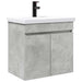 Unitate de baie cu robinet Gri Beton 61 x 40 x 74,5 cm - WALTI WALTI