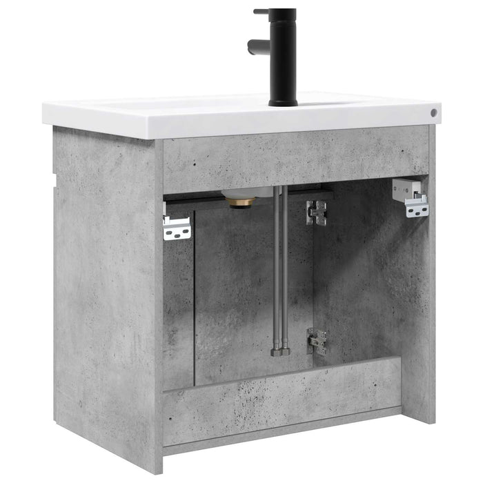 Unitate de baie cu robinet Gri Beton 61 x 40 x 74,5 cm - WALTI WALTI
