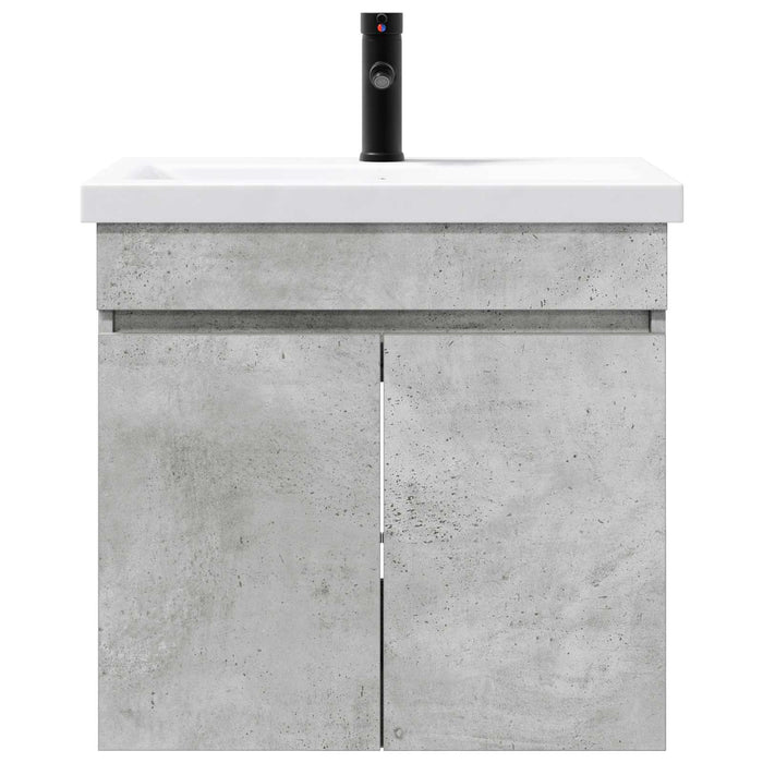 Unitate de baie cu robinet Gri Beton 61 x 40 x 74,5 cm - WALTI WALTI