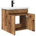 Mobilier de baie cu chiuvetă cu ușă Lemn vechi 61 x 39 x 58 cm - WALTI WALTI