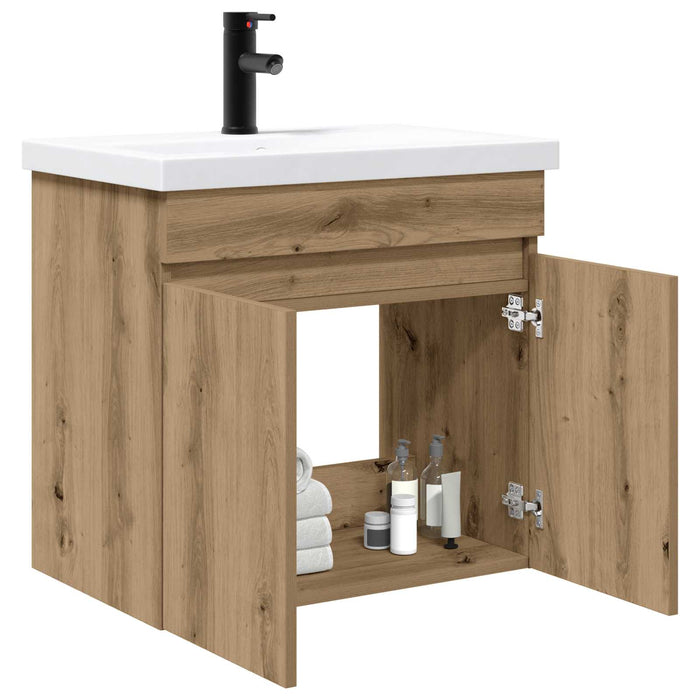 Unitate de baie cu robinet Stejar Artizanal 61 x 40 x 74,5 cm - WALTI WALTI