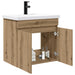 Unitate de baie cu robinet Stejar Artizanal 61 x 40 x 74,5 cm - WALTI WALTI